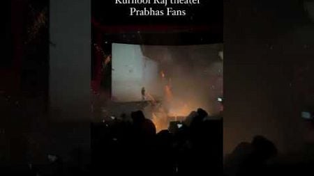 Raju theatre in Kurnool Prabhas fans