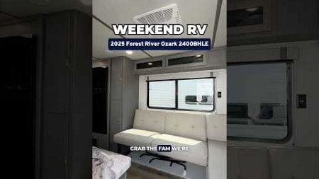 Your Weekend Getaway Starts HERE #rvlife #rvliving #rvlifestyle #traveltrailer #weekendtrip #rvtour