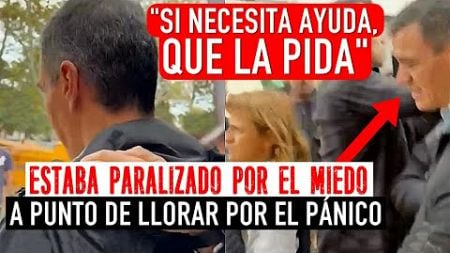 💥NUEVA TOMA DEL VERGONZOSO VÍDEO DE SÁNCHEZ💥 SALE EL MIEDO Y LA CARA DESHECHA DEL FELÓN EN VALENCIA