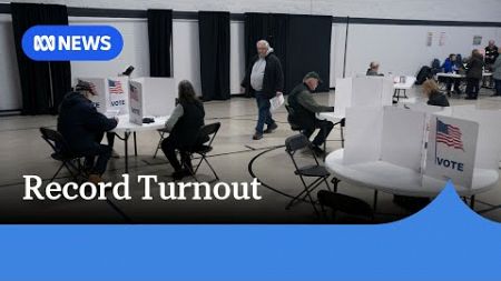 More than half of 2020&#39;s turnout have voted in US election | ABC News