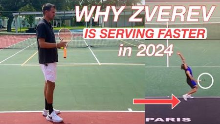 Zverev Changed His Rhythm &amp; is Serving Better Than Ever | Here is How