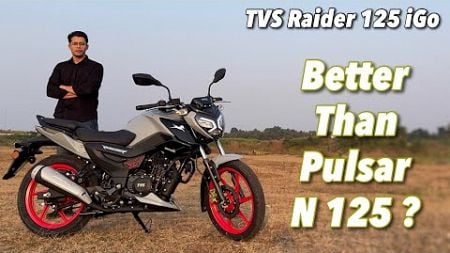 2024 TVS Raider 125 iGo Review - Better Than Hero Xtreme 125r ?