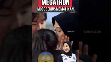 Megatron mode serius!! #megawatihangestri #megatron #megawatiredsparks #redsparks #vleague #kovo분석