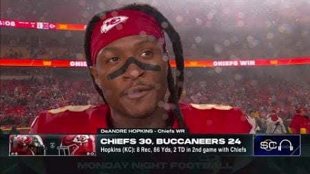 DeAndre Hopkins says ‘words can’t describe’ Chiefs’ OT win vs. Bucs | NFL on ESPN