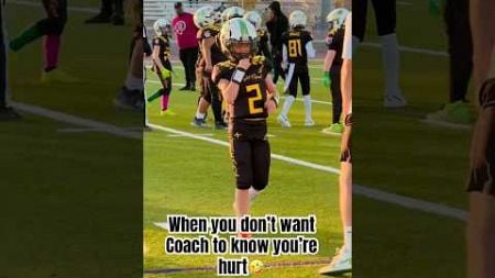 No🤣 #football #micdup #tackle #qb #youthfootball #tacklefootball #10u