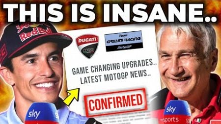 HUGE NEWS for Marquez &amp; Ducati JUST LEAKED! Marquez &amp; Tardozzi BOLD Statement | MotoGP News