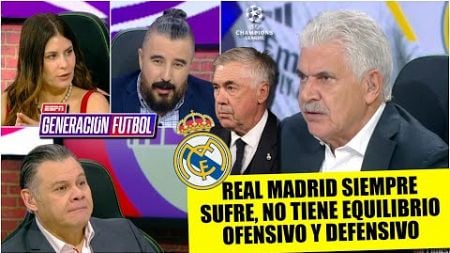 REAL MADRID ganó títulos con INDIVIDUALIDADES, no con buen futbol: sentenció el TUCA | Generación F