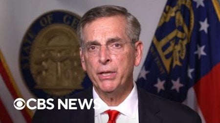 Georgia Secretary of State Brad Raffensperger on record turnout, bomb threats and more