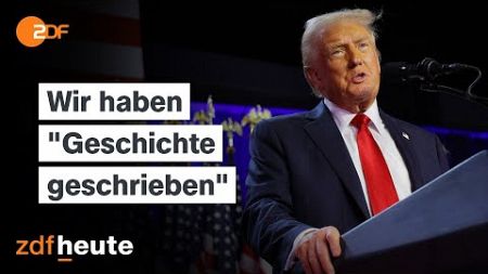 Trump reklamiert Wahlsieg für sich - Die ganze Trump-Rede