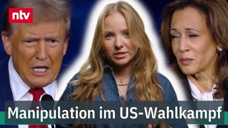 Manipulation im US-Wahlkampf aufgedeckt | ntv #Faktenzeichen