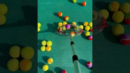 Quick Pick: Simplify Tennis Practice #smalleyes #games #smallball #funny #bigball