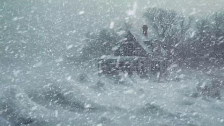 Extreme Schneesturmgeräusche Zum Schlafen – Winterliche Umgebung Mit Kaltem Wind