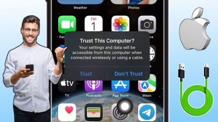 วิธีแก้ไข Trust This Computer ไม่แสดงบน iPhone