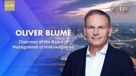 Blume: China is central to Volkswagen&#39;s global growth strategy