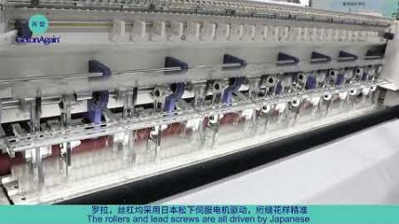 Computerized Multi Needle Chainstitch Quilting Machine 无梭多针电脑绗缝机