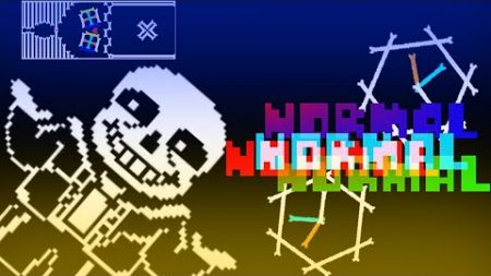 hardmode sans by在评论区艾特人请爪巴 NORMALmode completed!!! #アンダーテールau #undertale