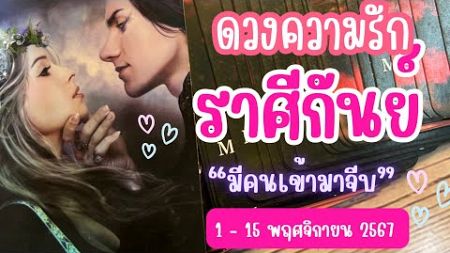 ♍ราศีกันย์ ❤️มีคนเข้ามาจีบ💓😍 #ความรักราศีกันย์ 1 - 15 พฤศจิกายน 2567 #ดูดวง