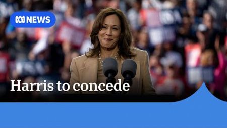 Kamala Harris reportedly calls to congratulate Donald Trump on US election win | ABC News