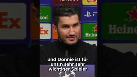 Donny&#39;s entscheidender Treffer und Sahin&#39;s Lob! ⚽ #bundesliga #bvb #borusiadortmund #fußball