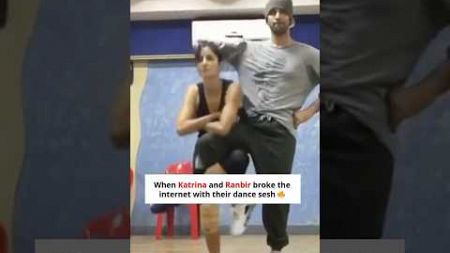 This DANCE session of Katrina Kaif &amp; Ranbir Kapoor lives Rent free in our head❤️✨ #shorts #bollywood