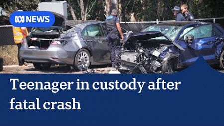 Woman dead after crash involving teenager in alleged stolen car | ABC News