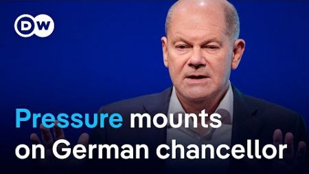 German coalition collapse: Opposition leader calls for swift confidence vote | DW News