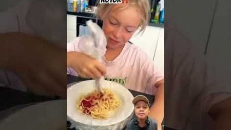 GAK MAU PIRING KOTOR⁉️ #food #cooking #pasta #recipe #foodie #comedy #family #funny