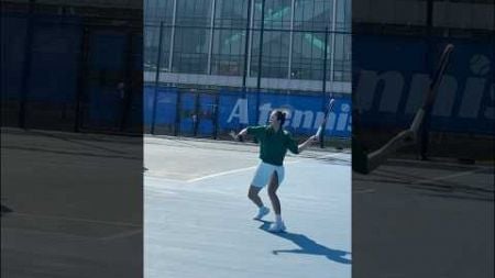 로브는 로브로 대처하기🙂‍↕️ #tennis #shorts