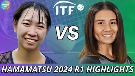 Aoi Ito 伊藤葵 vs Ayumi Miyamoto 宮本あゆみ | Hamamatsu 2024 R1 Full Highlights