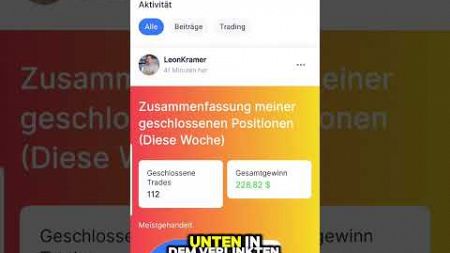 200€ durch US Wahl &amp; Donald Trump verdient🤑📈🚀 #leonkramer #geldverdienen