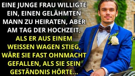 DAS GEHEIMNIS, DAS ER IHR GESTAND, HÄTTE SIE AM TAG IHRER HOCHZEIT FAST OHNMÄCHTIG WERDEN LASSEN...