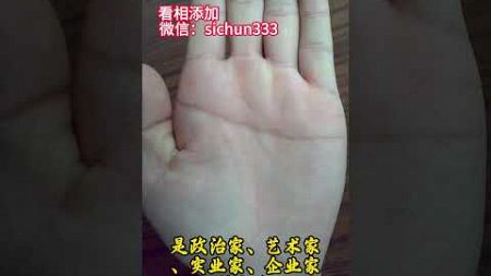 女人3种断掌手相，女企业家！