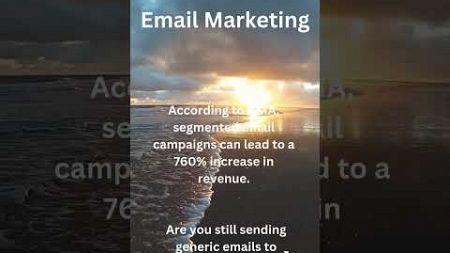 760% More Revenue? The Power of Segmented Email Campaigns! 📧💥