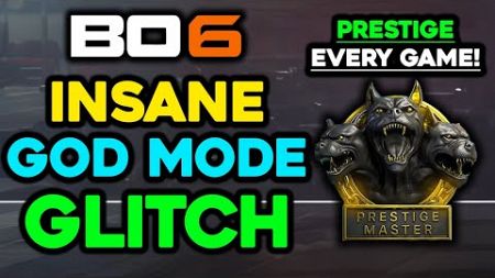 ✅BO6 GOD MODE GLITCH (PRESTIGE EVERY GAME)✅ - UNLIMITED XP GLITCH - Black Ops 6 Zombies Glitches