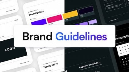 Brand Guidelines 101 for Designers + FREE Template