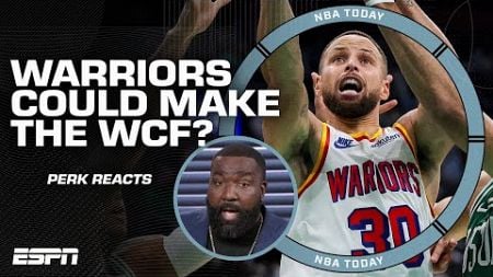 Warriors to the Western Conference Finals?! 😳 &#39;I wouldn&#39;t be surprised AT ALL&#39; - Perk | NBA Today