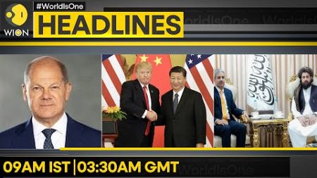 Xi Jinping Congratulates Trump | Germany: Scholz Sacks Finance Minister | WION Headlines