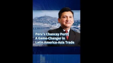 Peru&#39;s Chancay Port: A game-changer in Latin America-Asia trade