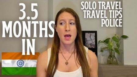 Solo Travel in India 🇮🇳 Is India Safe For Women? India Solo Travel Tips &amp; Indian Police Incident