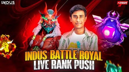 🔴[Live] Indus new rank mode pushing😎Playing Indian Battle Royale 🔥#shorts #live #indusbattleroyale