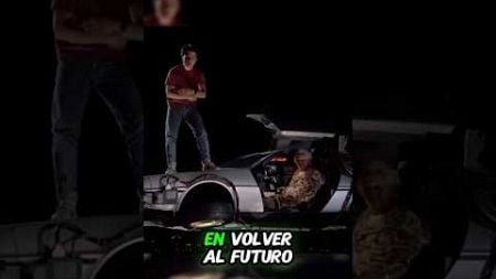 El DeLorean NUNCA existió en el GUIÓN