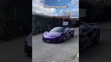 Es solo un carro morado #sarcasmo #humor #automobile #mcclaren #autosdeportivos #cars #carros #autos