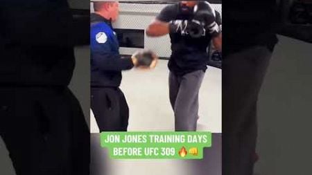 Jon Jones getting ready for #UFC309 👊 (via jonnybones/IG)