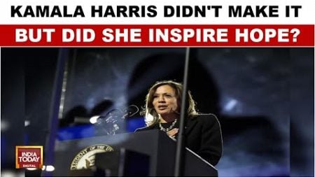 Kamala Harris Didn&#39;t Make It To White House As First Woman Pres But Did She Inspire Hope?