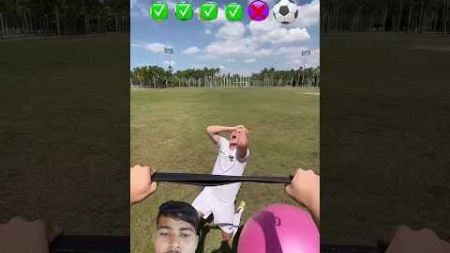 Football challenge ⚽⚾🤢 #football #challenge #funny #foryou #experiment #funnychallenge #shorts