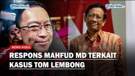 Respons Mahfud MD Anggap Wajar Kasus Tom Lembong Dianggap Kriminalisasi Politik