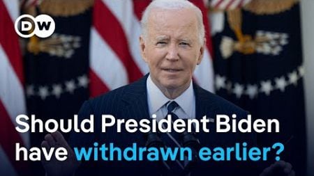 What responsibility does US President Biden bear for his party&#39;s loss? | DW News