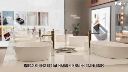 A Look at Ruhe&#39;s Luxurious Bathroom &amp; Kitchen Fittings | Premium Home Decor Essentials