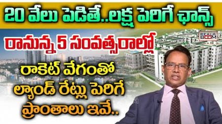 Hyderabad Real Estate After 5 Years | Nandi Rameswara Rao | Where to Invest In Hyderabad | Real Boom