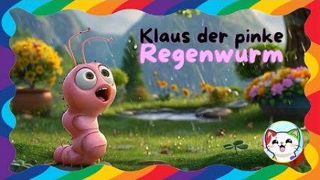 Klaus der pinke Regenwurm - bunte Kinderlieder - zum singen und tanzen - Regenwürmer husten